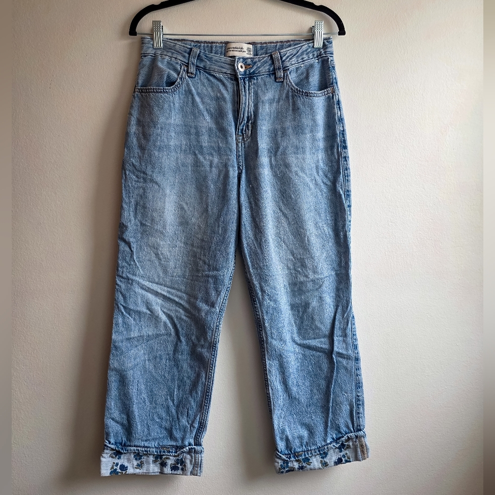 Abercrombie & Fitch Kids Embroidered Jeans